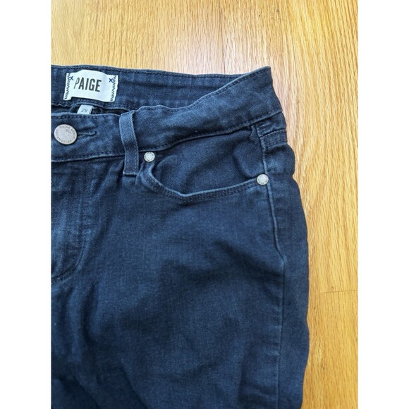 Paige Verdugo Ankle Skinny Jeans Dark Wash Denim Comfort Stretch Size 29 - Picture 13 of 16